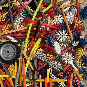 KNEX 1kg Lot Assorted Parts Building Set Educational Toy